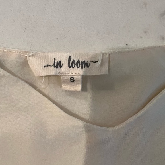 In Loom Floral Tank Top Size Small - Picture 5 of 6